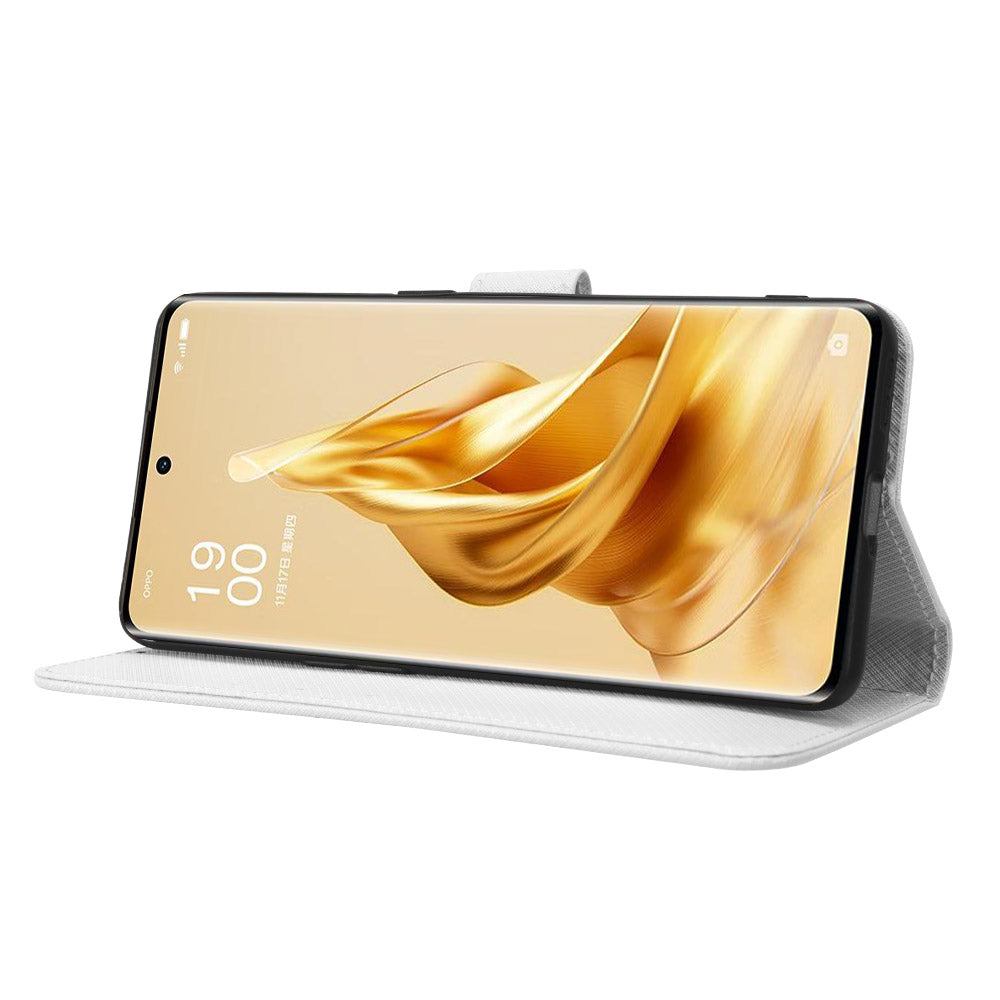 Anti-fall Phone Cover for Oppo Reno9 5G Reno9 Pro 5G Magnetic Clasp Diamond Texture PU Leather Anti-scratch Viewing Stand Wallet Phone Case Anti-fall Phone Cover for Oppo Reno9 5G Reno9 Pro 5G Magnetic Clasp Diamond Texture PU Leather Anti-scratch Viewing Stand Wallet Phone Case